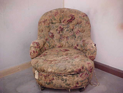 Reupholstery of antique chairs and furniture
